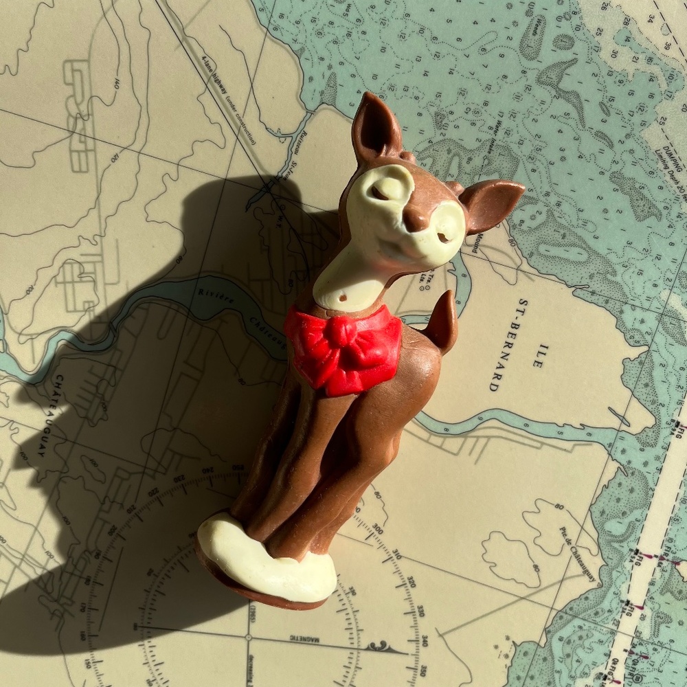 Vintage Wax Deer Air Freshener
